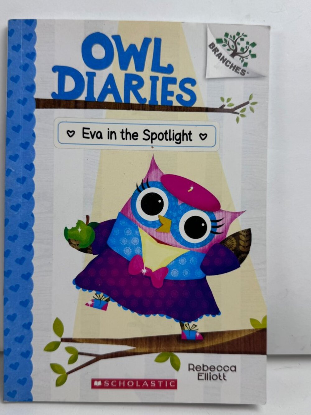 Owl Diaries Eva in the Spotlight Branches Rebecca Elliott ISBN 9781338298758